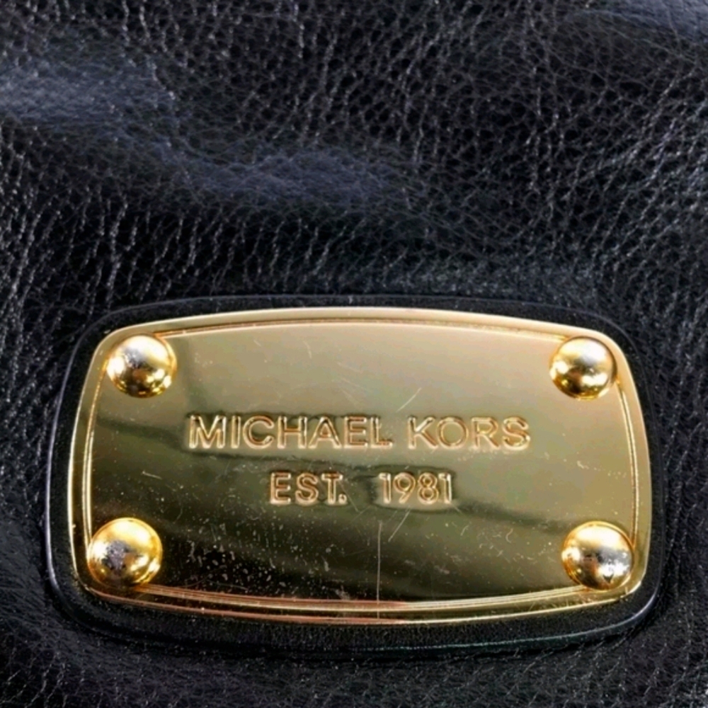 Michael Kors Black Leather M Shoulder Hobo bag - Picture 7 of 8